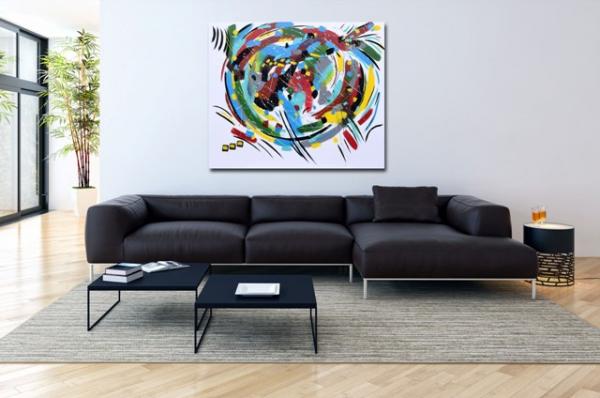 Buy modern art hand painted - Abstract 1382